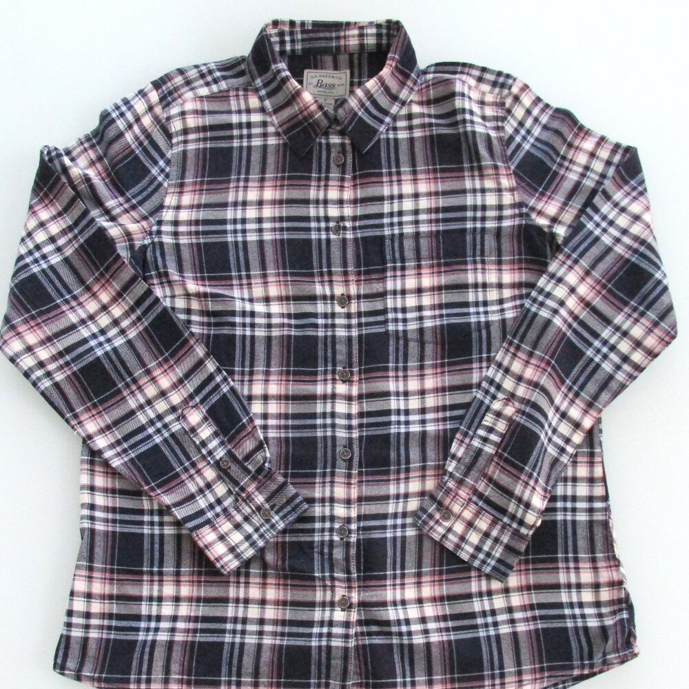 G. H. Bass Women's Cotton Shirt Size Medium